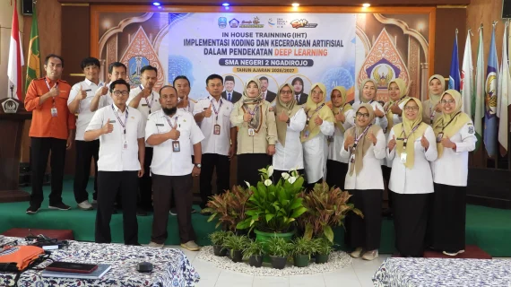 In House Training (IHT) Implementasi Koding dan Kecerdasan Artifisial dalam Pendekatan Deep Learning.
