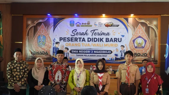 SMAN 2 Ngadirojo Gelar Serah Terima Peserta Didik Baru Tahun Ajaran 2026/2027